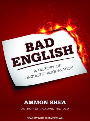 cover image of Bad English